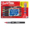 astuccio 5 marcatori acrilici punta brush colori assortiti sharpie