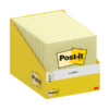 cf.10 blocchetti c/film 100fg post-it z-notes r330-cy-w10 76x76mm giallo canary