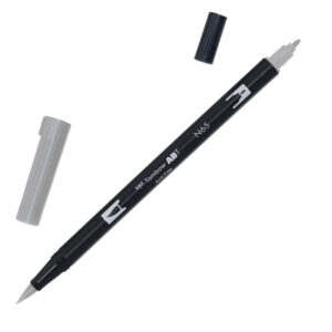 pennarello tombow abt dual brush n65 cool gray 5