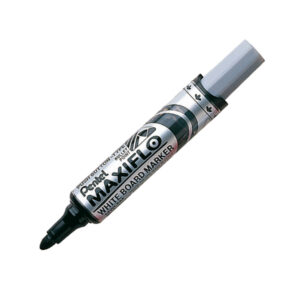 marcatore per lavagne punta conica 6mm nero maxiflo pentel