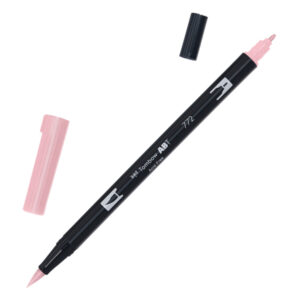 pennarello tombow abt dual brush 772 blush