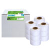 value pack 12 rotoli etichette lw indirizzi standard 28x89mm bianco dymo