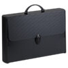 valigetta polionda total black 28x43cm dorso rigido 8,5cm favorit