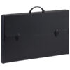 valigetta polionda total black 37x60cm dorso rigido 5cm favorit