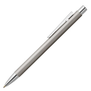 penna a sfera neo slim punta m fusto acciaio faber-castell