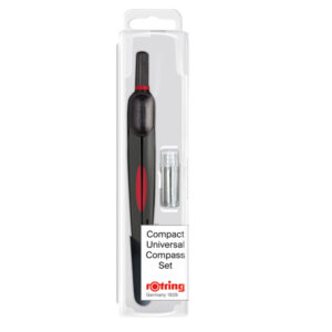 compasso universale s/prolunga set 2 pz rotring