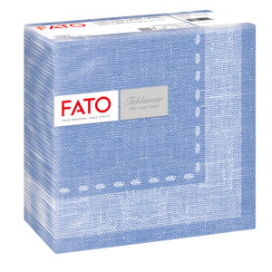 50 tovaglioli 40x40cm linea tablewear cachemire blu fato