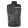 gilet wall taglia m grigio/verde u-power