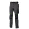 pantaloni da lavoro atom taglia xl grigio/verde u-power