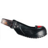 sovrascarpe con puntale visitor tg m (39-43) nero/ rosso safety jogger