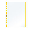 10 buste forate 21x29.7cm c/banda colore giallo 01/0165