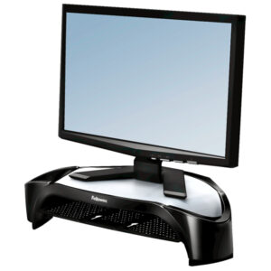 supporto monitor c/vaschetta e scomparti 8020801 fellowes