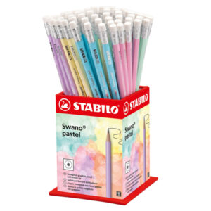 barattolo 72 swano pastel colori assortiti stabilo