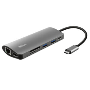 adattatore multiporta usb-c 7-in-1 dalyx -trust