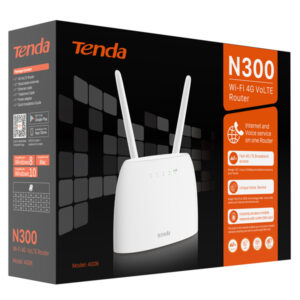 router wi-fi 4g lte n300 cat.4 funzione volte tenda