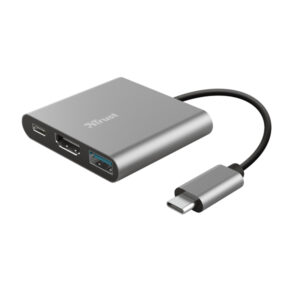 dock multiporta usb-c multiporta 3-in-1 dalyx trust