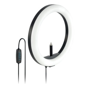 luce ad anello bicolore l1000 con supporto webcam_kensington