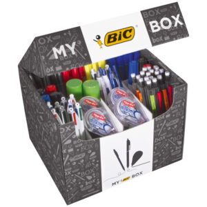 expo my bic box cancelleria assortita bic