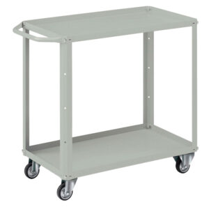 carrello 2 vasche da 80x45cm grigio