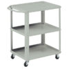 carrello 3 vasche da 60x45cm grigio