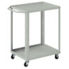 carrello 2 vasche da 60x45cm grigio