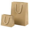 12 shopper carta kraft 10x12+6,5cm avana