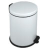 pattumiera a pedale new bin basic 12l bianco