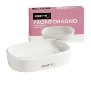 portasapone pronto bagno bianco perfetto