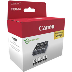 canon cartuccia ink pgi-35 nero (3 cartucce)