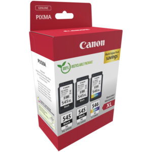 canon cartuccia ink multipack pg-545xlx2/cl-546xl