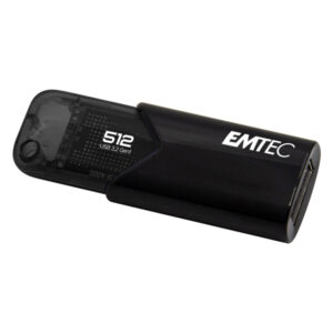 emtec memoria usb b110 usb3.2 clickeasy 512gb nera