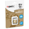 sdxc emtec 64gb class 10 gold +