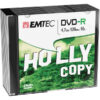 dvd-r emtec 4,7gb 16x slim case (kit 10pz)