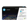 hp cartuccia toner originale ciano ad altissima capacita' laserjet hp 213y_