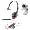 webcam studio p5+cuffia bw 3210-poly