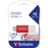 verbatim v databar usb 2.0 drive rosso 16gb