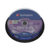 scatola 10 dvd+r dual layer 8x 8.5gb 240min. serigrafato spindle