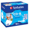 scatola 10 cd-r datalifeplus jewel case 1x-52x 700mb stampabile inkjet