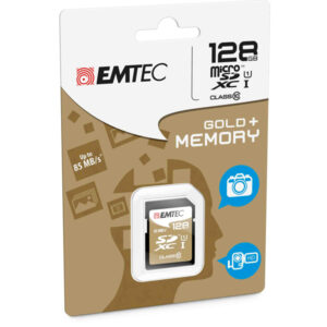 sdxc emtec 128gb class 10 gold +