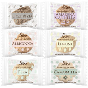 scatola 200 biscotti al burro frutta e meditazione assortiti loison