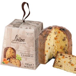 panettoncino classico mignon in astuccio 100gr loison