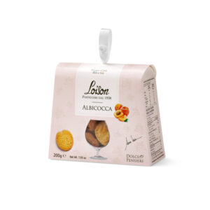 biscotti al burro albicocca, in astuccio 200g loison