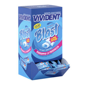 chewing gum vivident fresh blast scatola 200pz perfetti