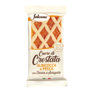 cuor di crostata albicocca e pesca 60gr falcone