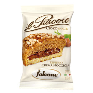 il piacere cioco snack ripieno alla nocciola 60gr falcone