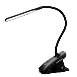 lampada ledclip 2,8w nero alba