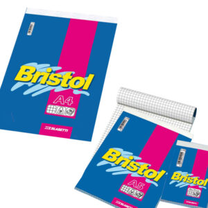 blocco note 210x297mm 5mm 50gr 70fg bristol blasetti