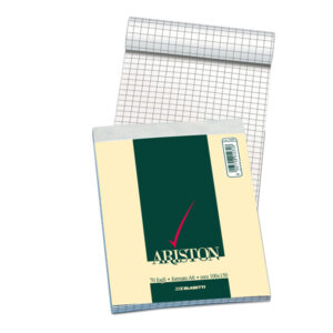 blocco note 210x297mm 5mm 60gr 70fg ariston blasetti