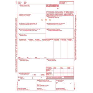 modello cmr lettera vettura internaz. 5copie autoric 12'x24cm 100fg e0052bis