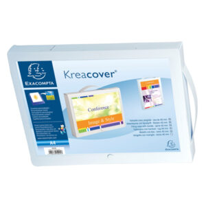 valigetta kreacover ppl personalizzabile 24x32cm dorso 4cm exacompta